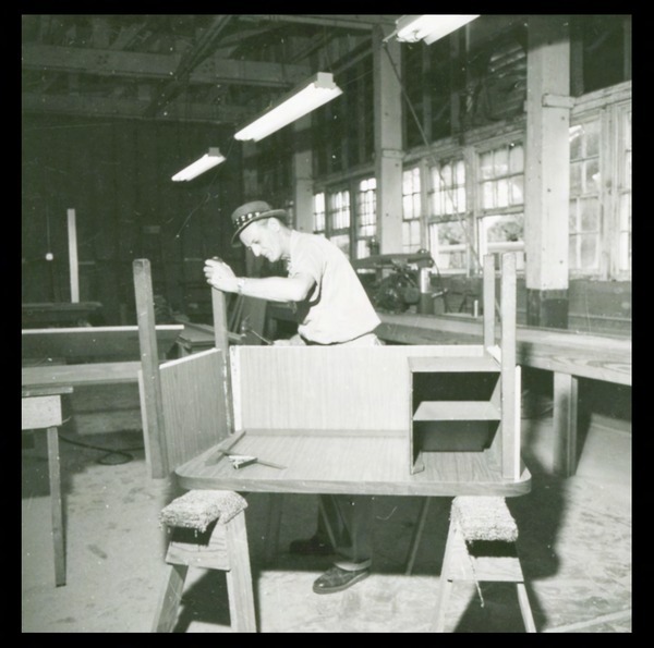 Building a Desk in the Carpentry Shop