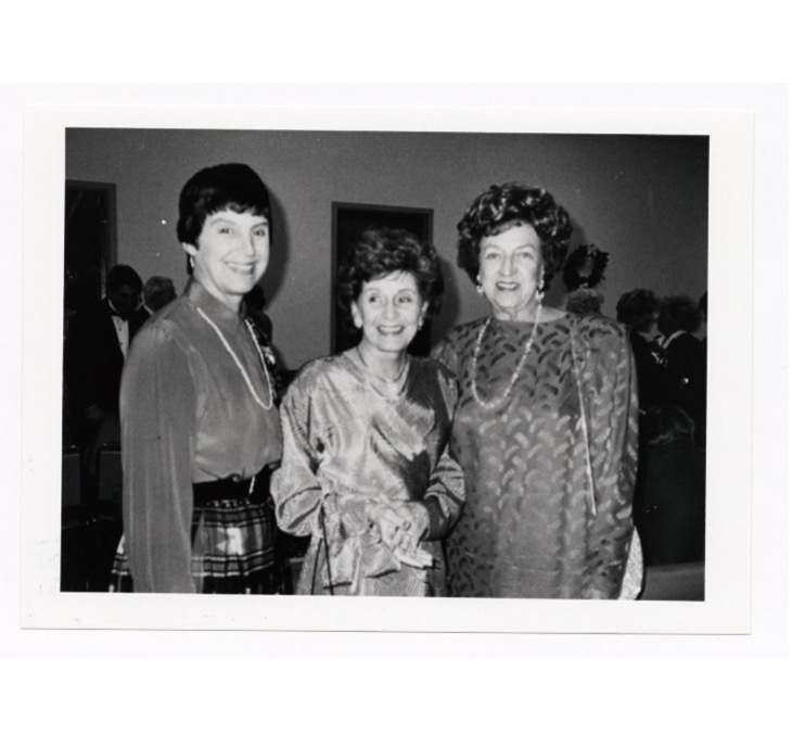 Helen Popovich, Dorothy F. Schmidt, and Myrtle Butts Fleming