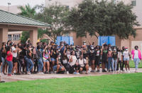 Group photo after BLM march