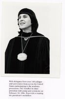 President Helen Popovich inauguration