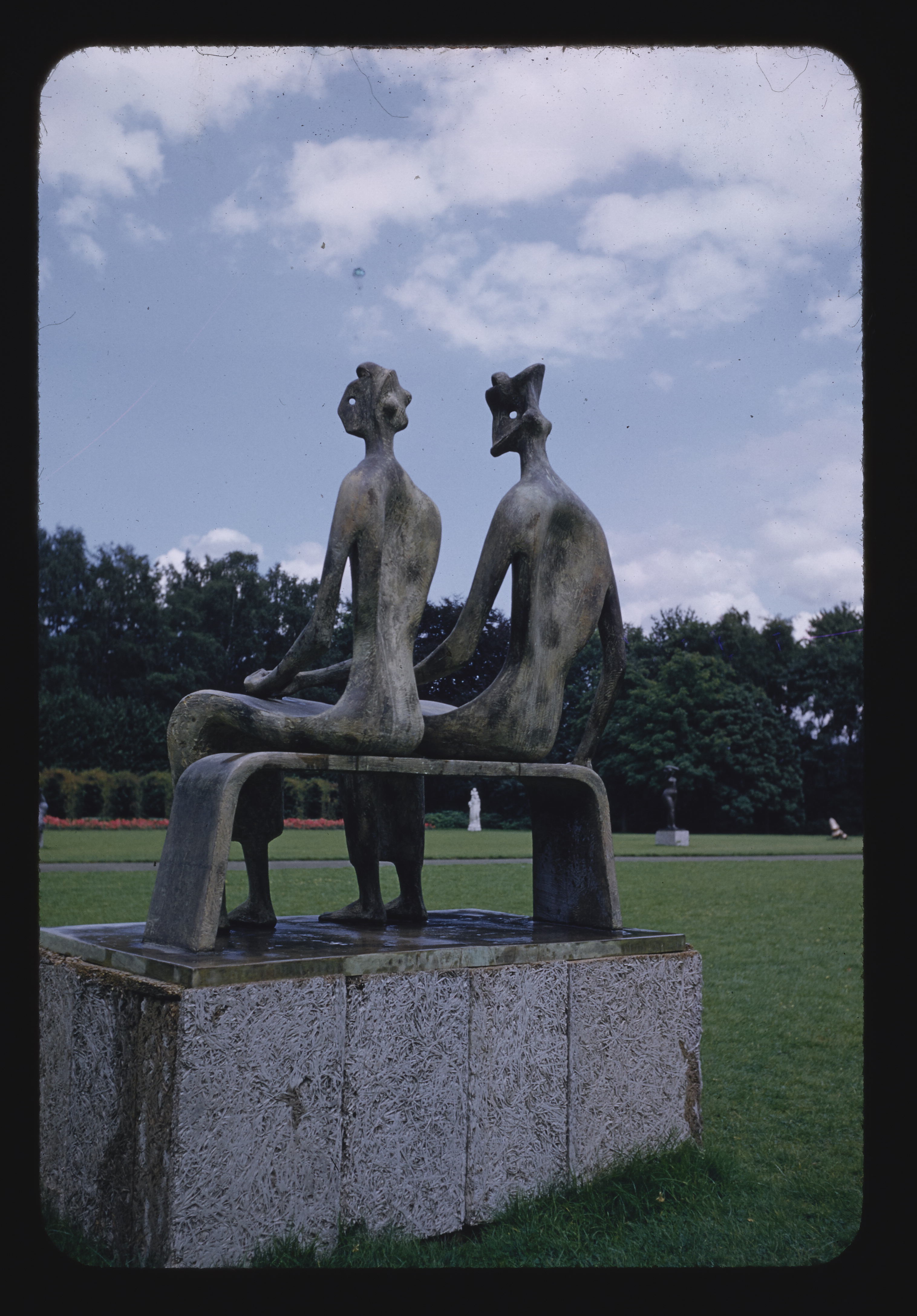 The Arquin Slide Collection · King and Queen Sculpture Henry Moore