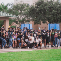 Group photo after BLM march
