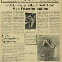 FAU Formally Cited For Sex Discrimination